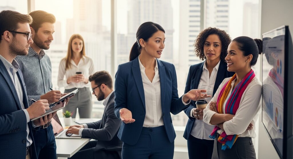 Infográfico médico em 3D mostrando o torso humano com destaque para o sistema renal e endócrino. Os rins são exibidos em corte anatômico, revelando as pirâmides renais. Acima de cada rim, as glândulas suprarrenais brilham em tons alaranjados. No centro do peito, a glândula tireoide está iluminada, com partículas circulares ascendendo em um redemoinho, simbolizando a liberação de hormônios e a regulação metabólica